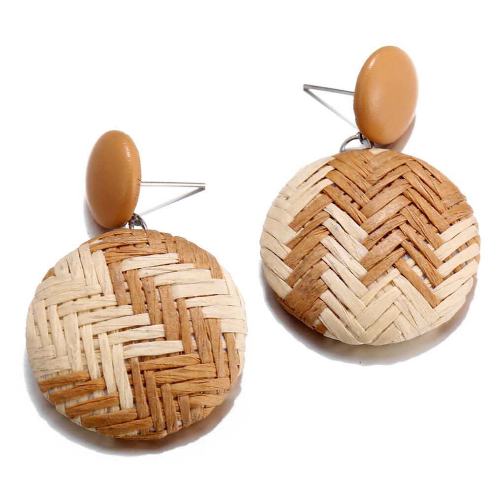 Boucles d'oreilles en bois de bambou
