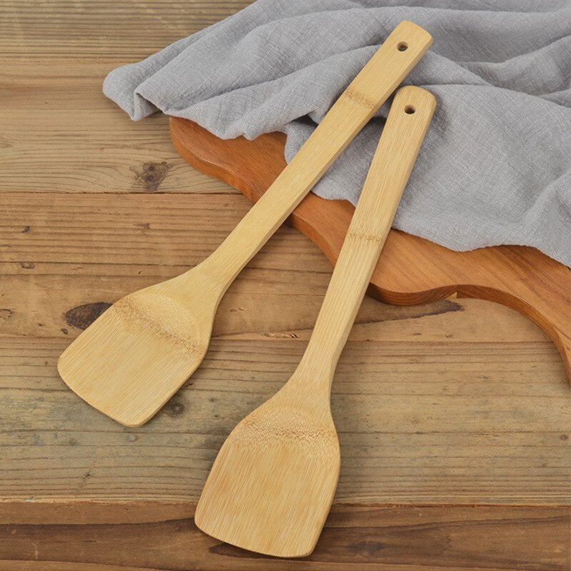 Spatule de cuisine en Bambou