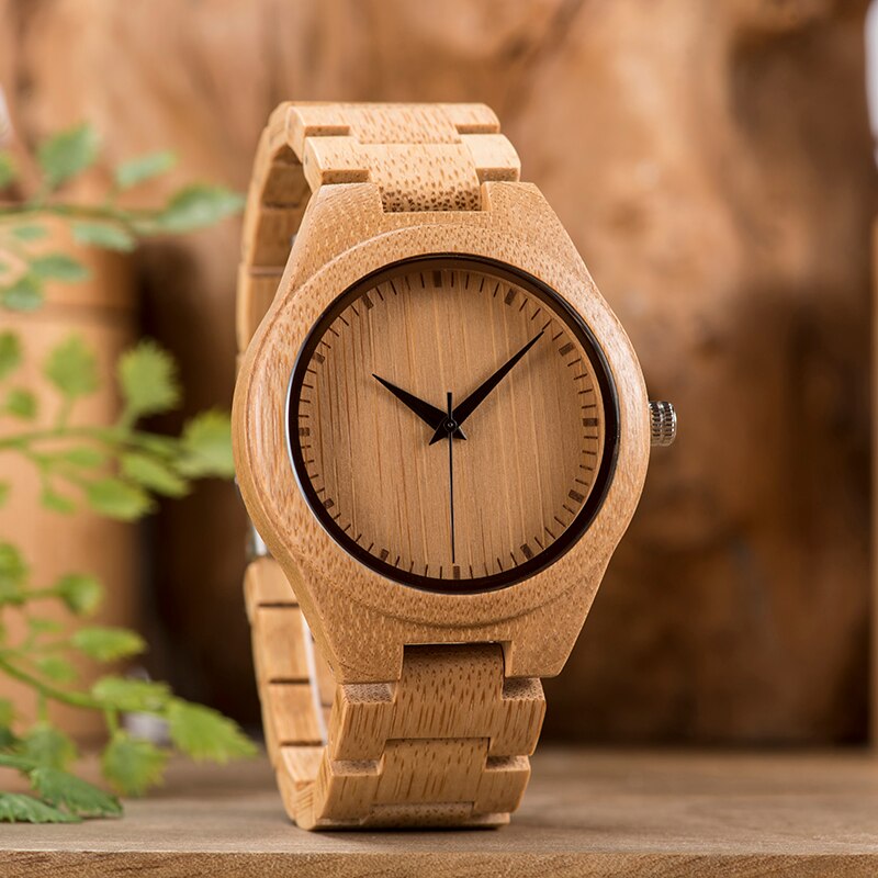 Montre écologique en bambou "Komo"