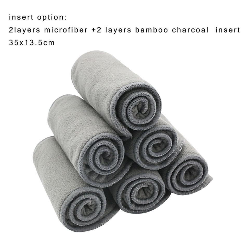 Couche lavable et réutilisable en bambou