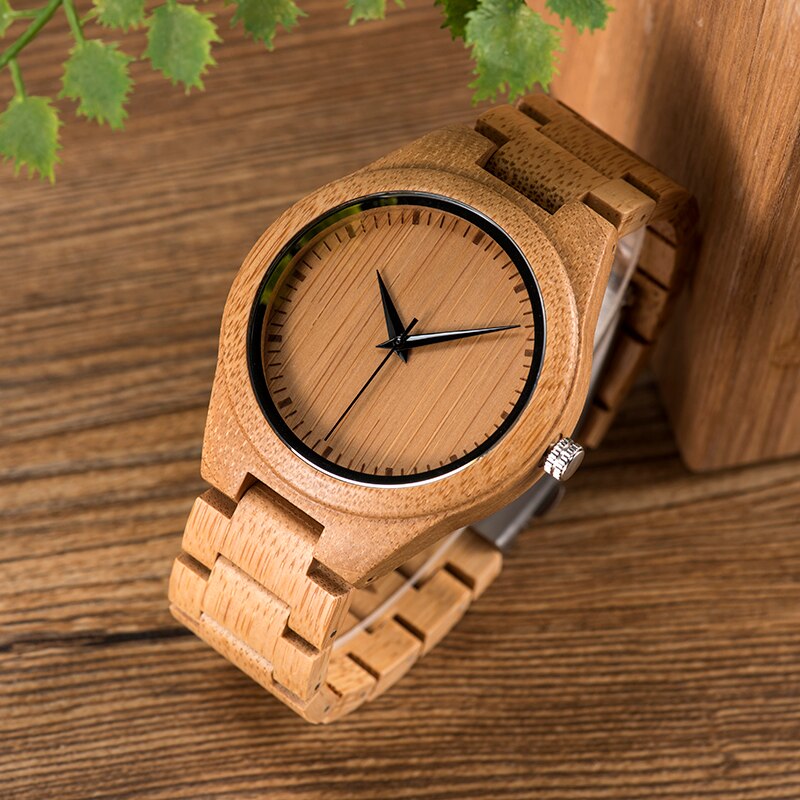 Montre écologique en bambou "Komo"