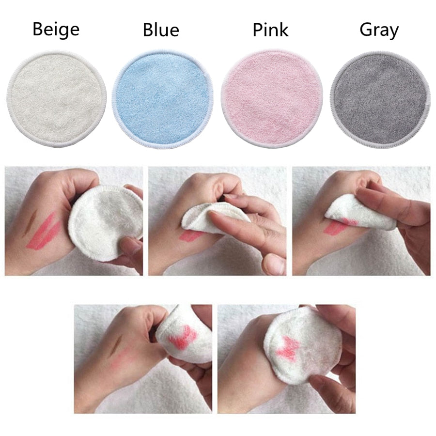 Lingettes démaquillantes en bambou