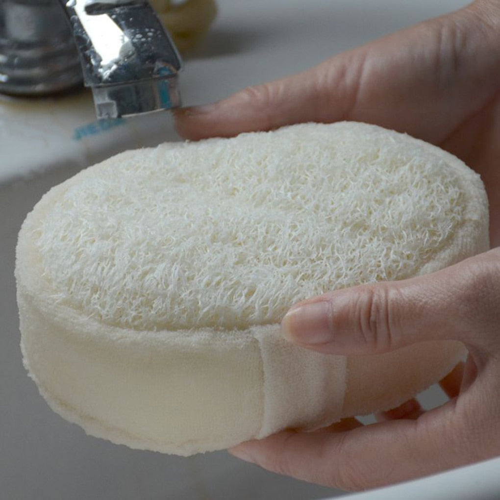 Bamboo fiber sponge and loofah