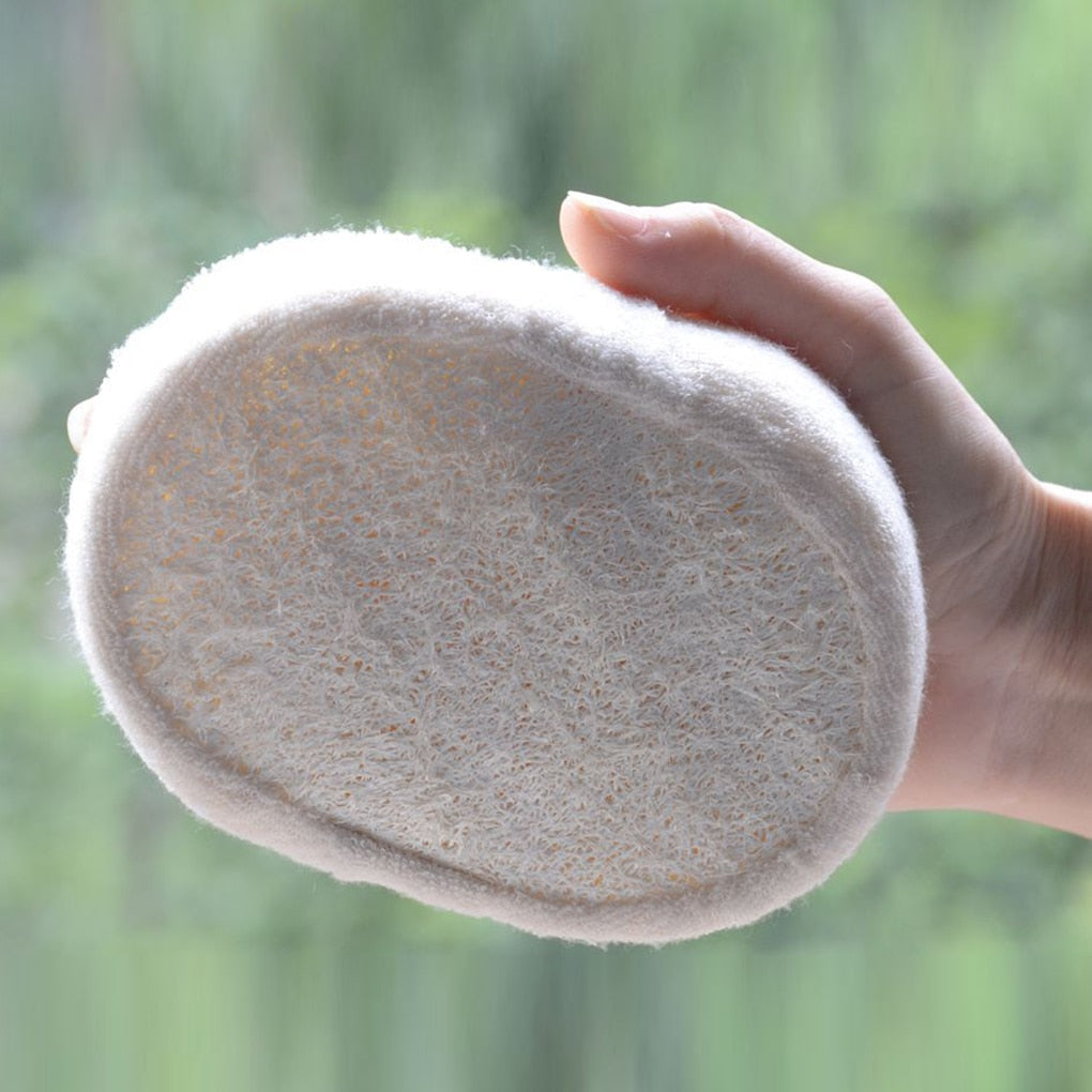 Bamboo fiber sponge and loofah