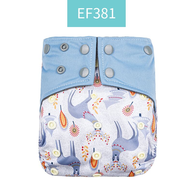 Couche lavable et réutilisable en bambou