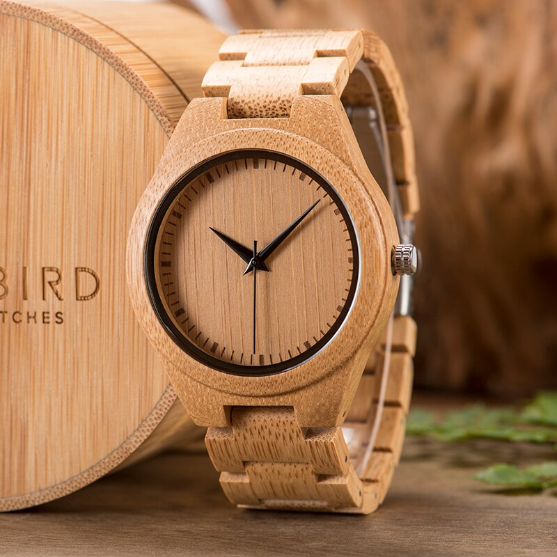 Montre écologique en bambou "Komo"