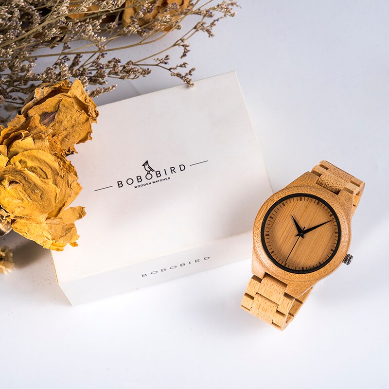 Montre écologique en bambou "Komo"