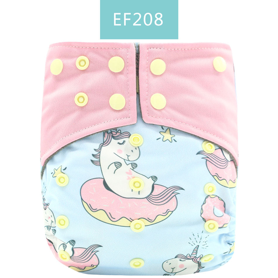 Couche lavable et réutilisable en bambou