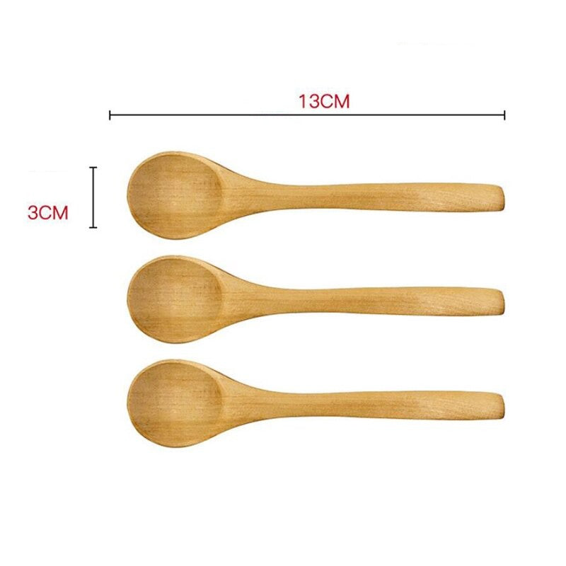 Minis cuillères en bambou