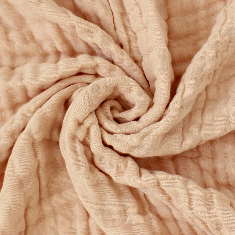 Couverture bébé épaisse en bambou et coton