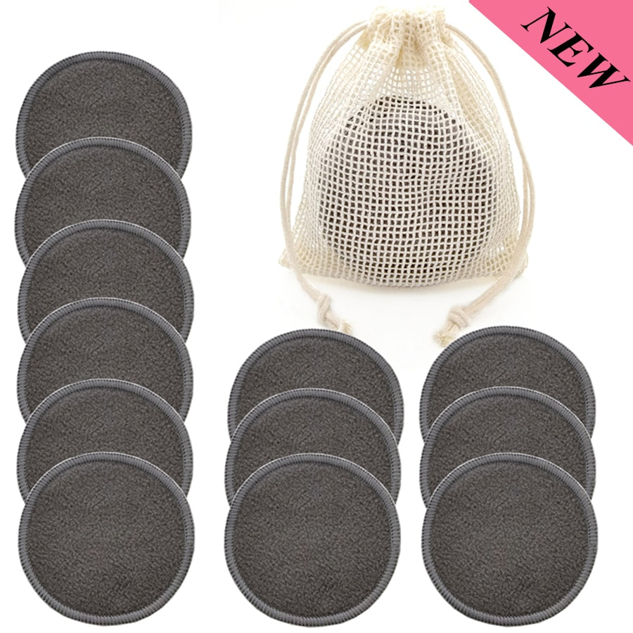 Lingettes démaquillantes en bambou