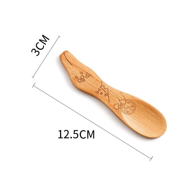 Minis cuillères en bambou