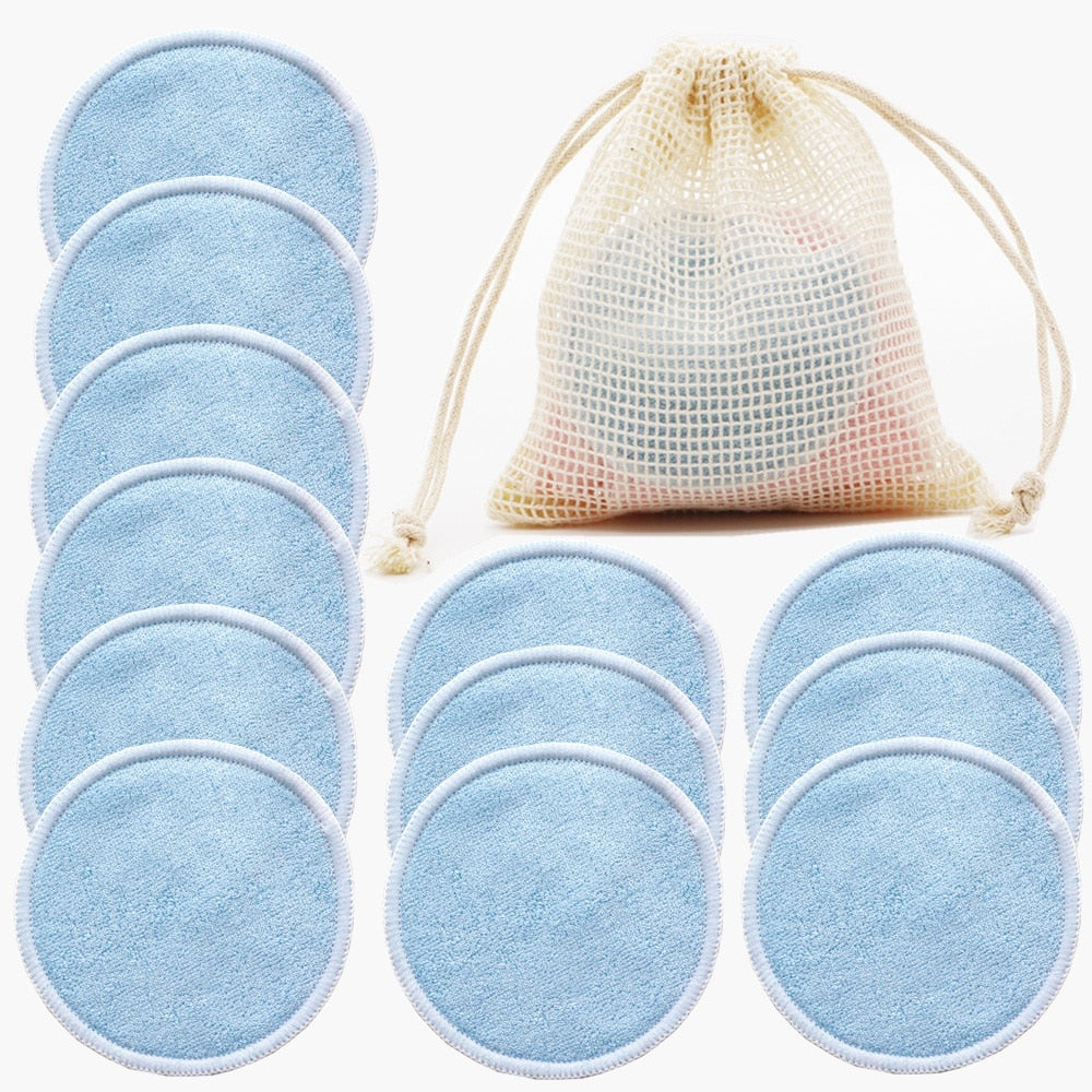 Lingettes démaquillantes en bambou