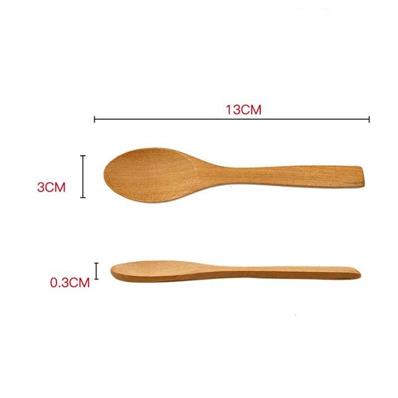 Minis cuillères en bambou