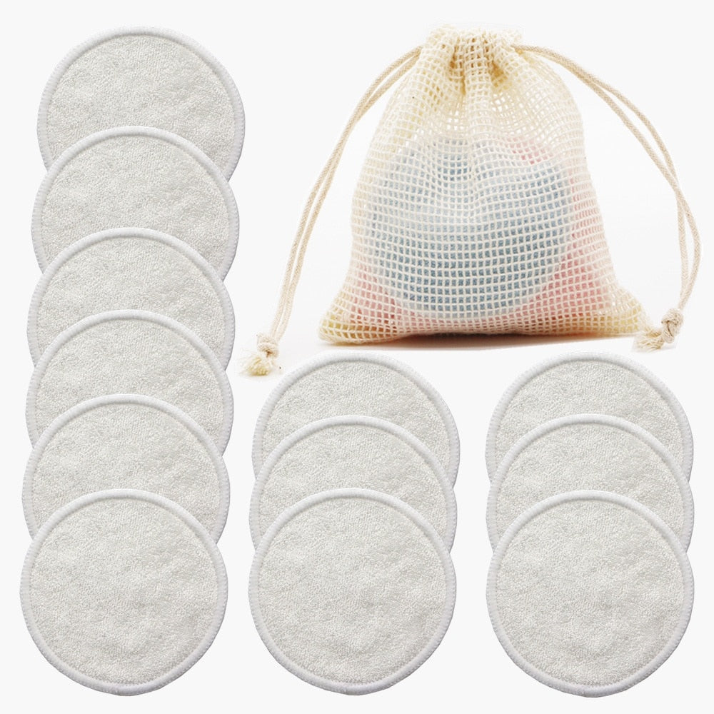 Lingettes démaquillantes en bambou