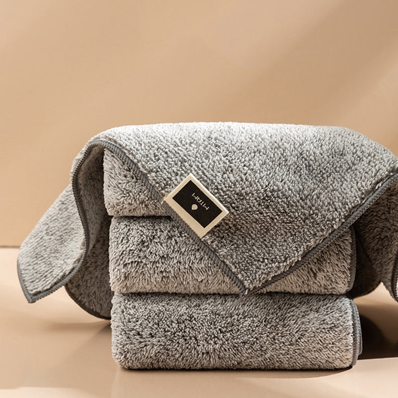 Chiffons de cuisine en charbon de bois de bambou ultra-absorbant