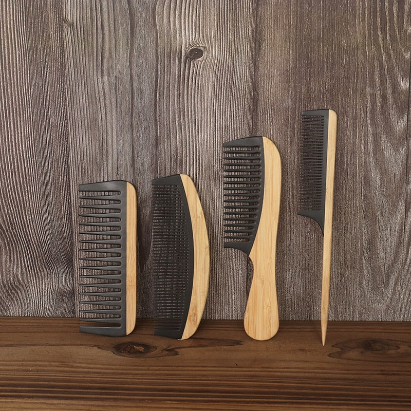 Peigne en bambou éco-friendly