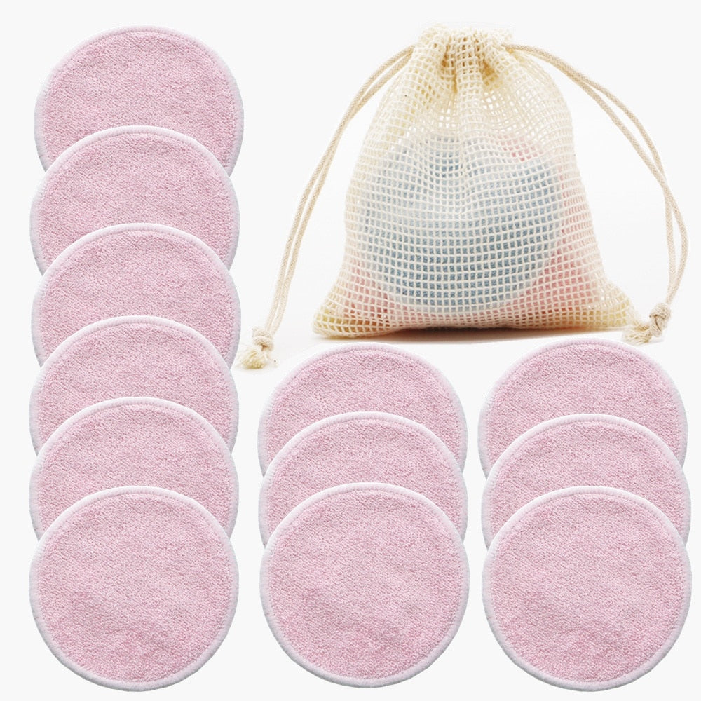 Lingettes démaquillantes en bambou