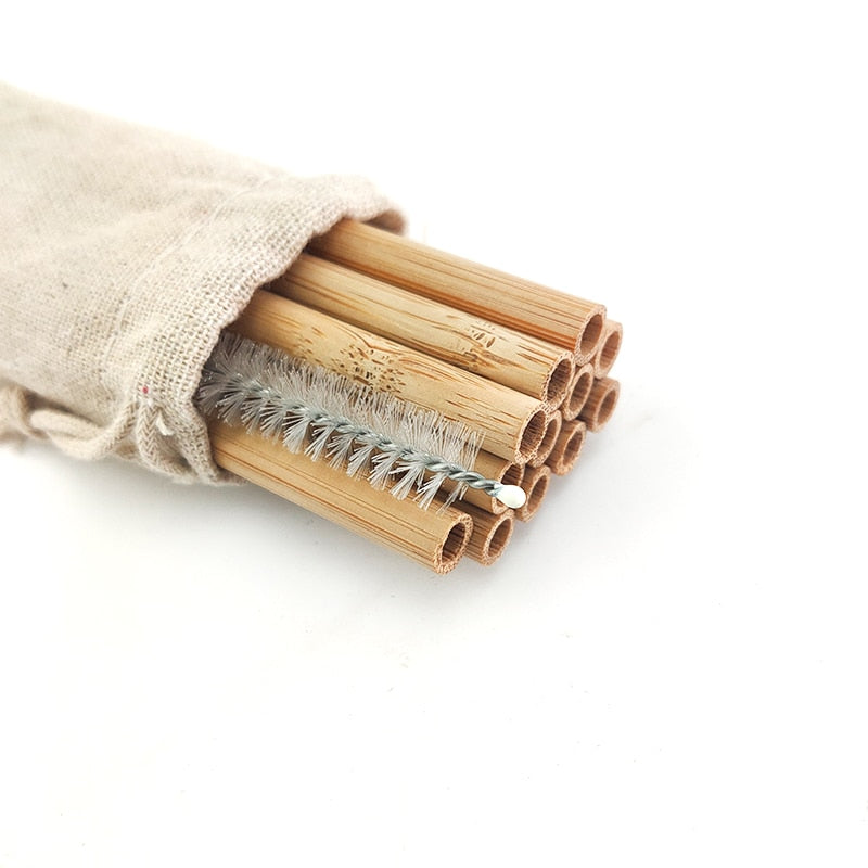 Pailles en Bambou Naturel et Biologique