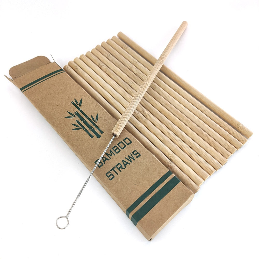 Pailles en Bambou Naturel et Biologique