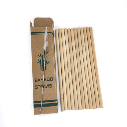 Pailles en Bambou Naturel et Biologique