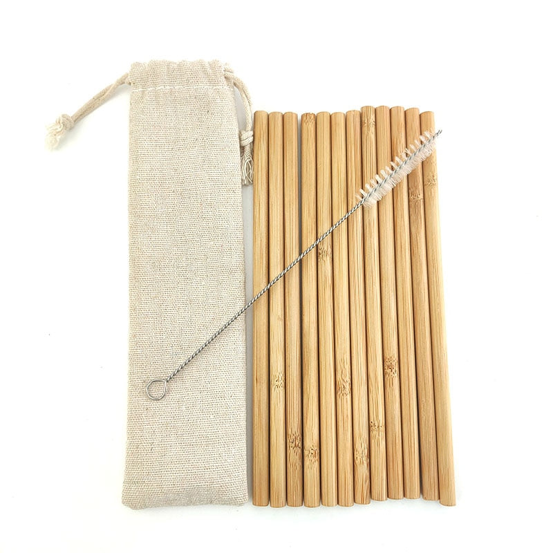 Pailles en Bambou Naturel et Biologique