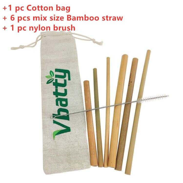 Pailles en Bambou Naturel et Biologique
