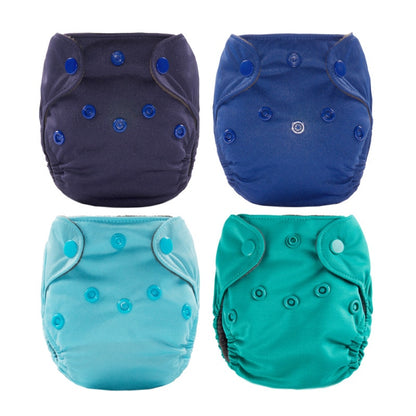 Cloth diapers for newborn "GOOD'MUM" - by 4