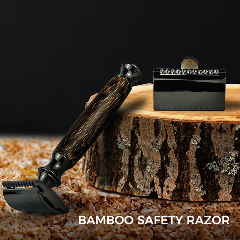Rasoir avec manche en bambou Eco Friendly