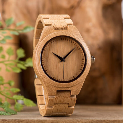 Montre écologique en bambou "Komo"