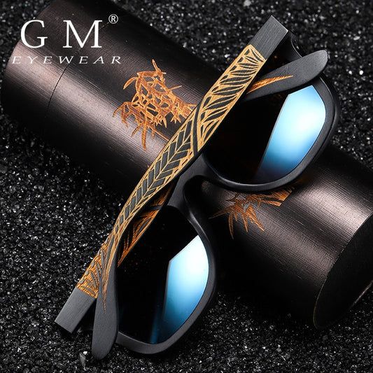 Black bamboo sunglasses