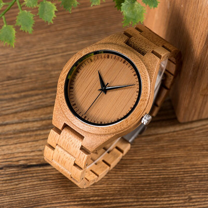 Montre écologique en bambou "Komo"