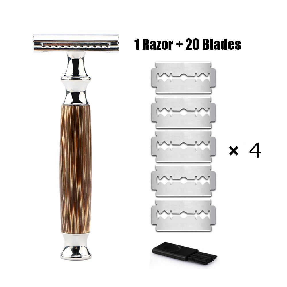 Rasoir avec manche en bambou Eco Friendly