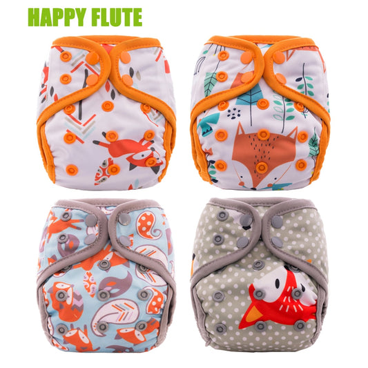 Cloth diapers for babies "Happy Flute" - by 4