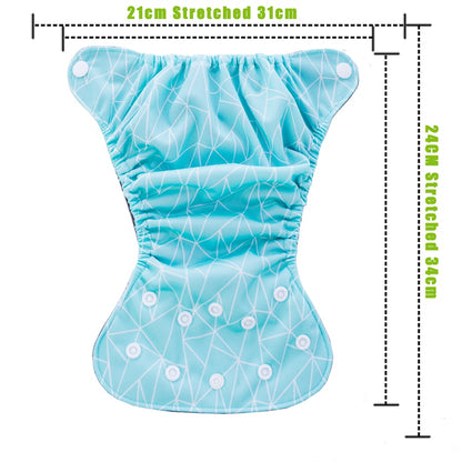 Cloth diapers for newborn "GOOD'MUM" - by 4
