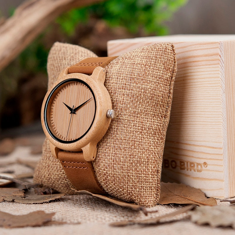 Women's bamboo watch "Wahiné"