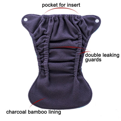 Cloth diapers for newborn "GOOD'MUM" - by 4