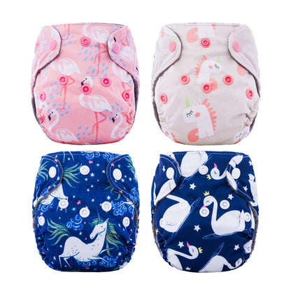 Cloth diapers for newborn "GOOD'MUM" - by 4