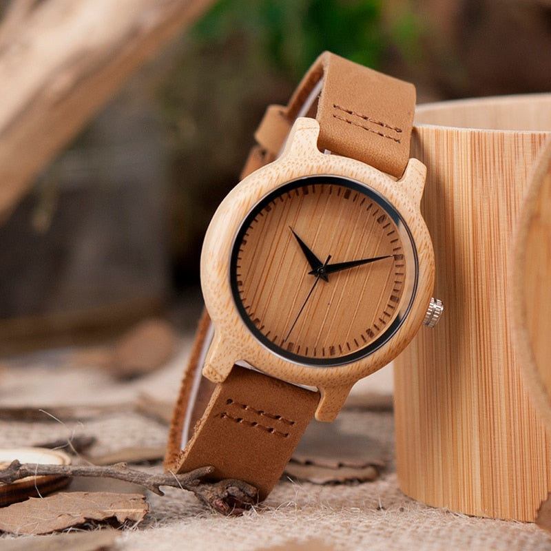 Women's bamboo watch "Wahiné"
