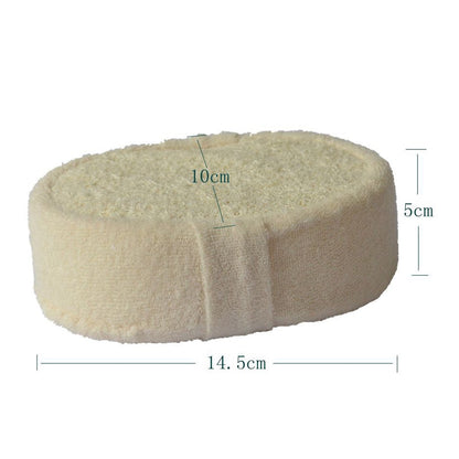 Bamboo fiber sponge and loofah