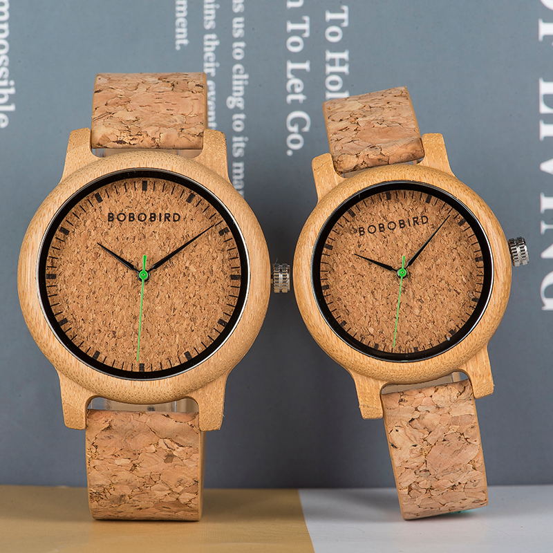 Coffret montres en bambou "Kiko" - 2 montres