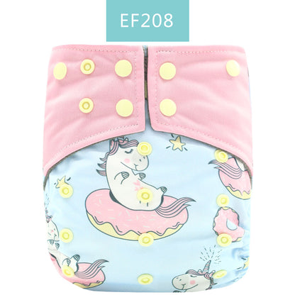 Couche lavable et réutilisable en bambou