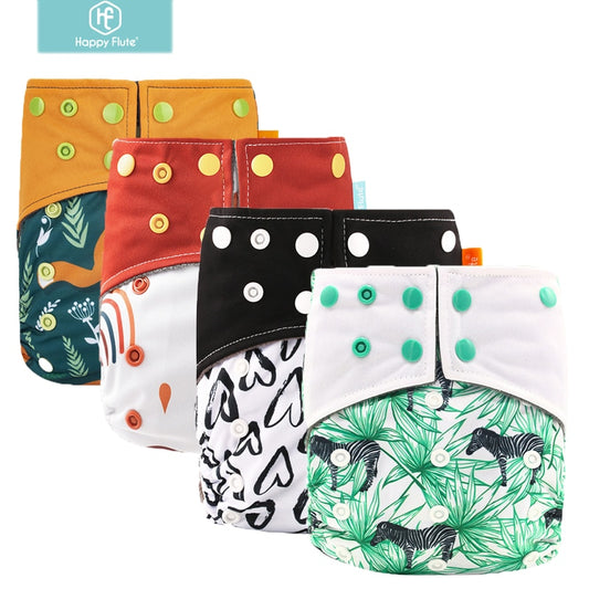 Bamboo washable and reusable diaper