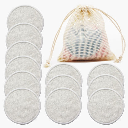 Lingettes démaquillantes en bambou