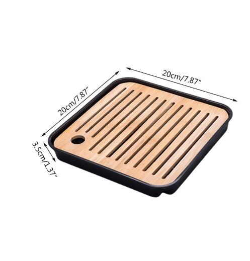 Bamboo tea tray