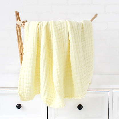 Couverture bébé épaisse en bambou et coton