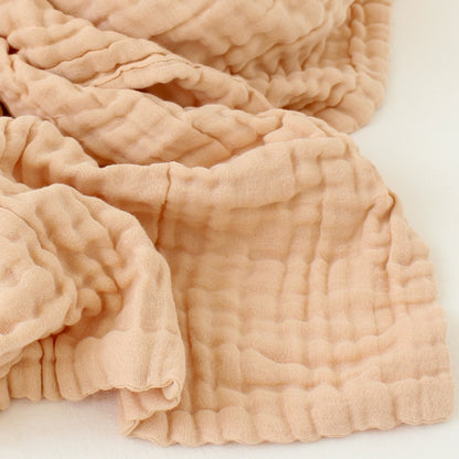 Couverture bébé épaisse en bambou et coton