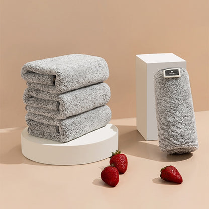 Chiffons de cuisine en charbon de bois de bambou ultra-absorbant