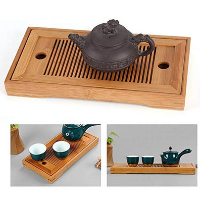 Bamboo tea tray