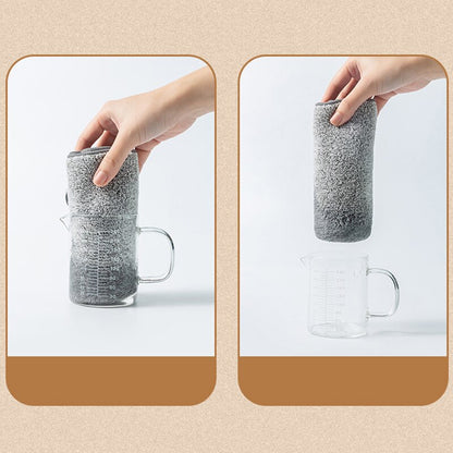 Chiffons de cuisine en charbon de bois de bambou ultra-absorbant